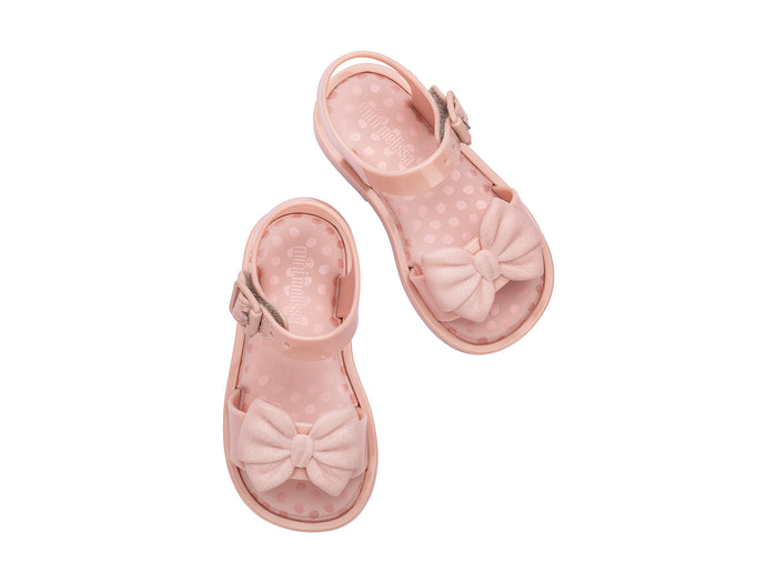 Mini Melissa Mar Princess Flat Baby Pink Sandal for Toddler Girls – Comfortable and stylish toddler footwear