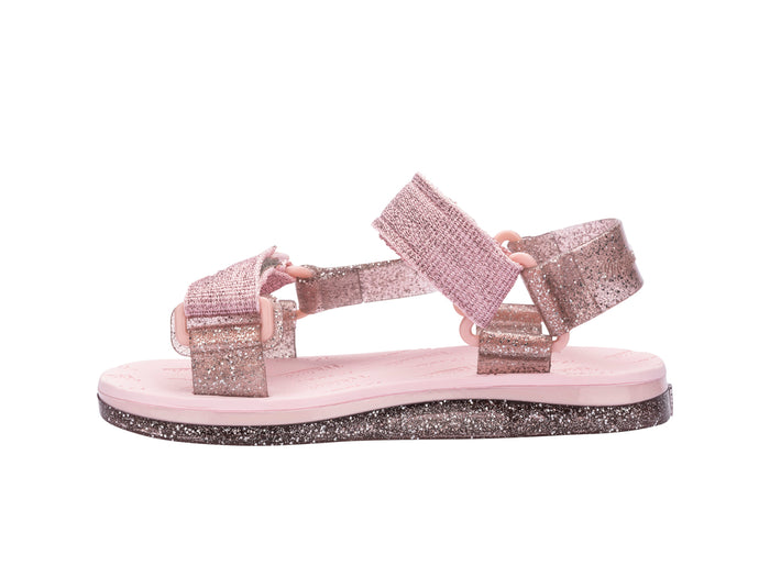 Mini Melissa Papete Rider Light Pink Casual Kids Sandals