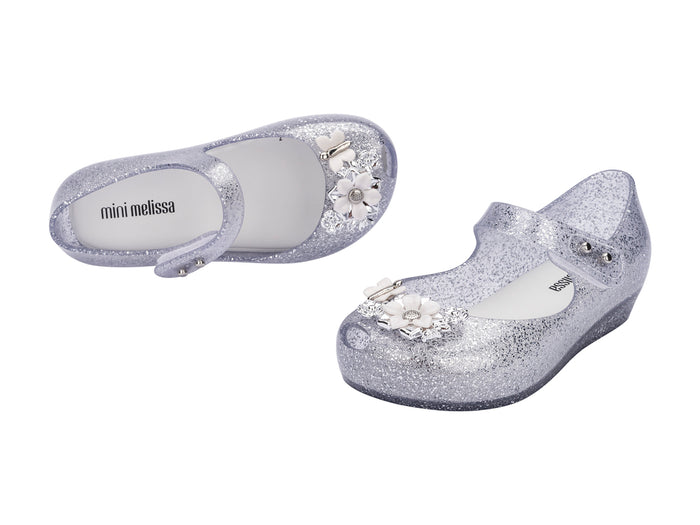 silver ballerinas
