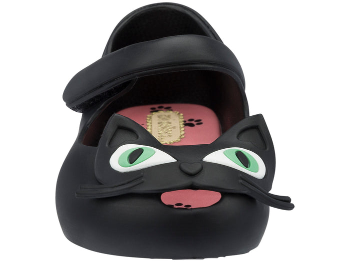 Mini Melissa Ultragirl II SP Black Sandals For Babies