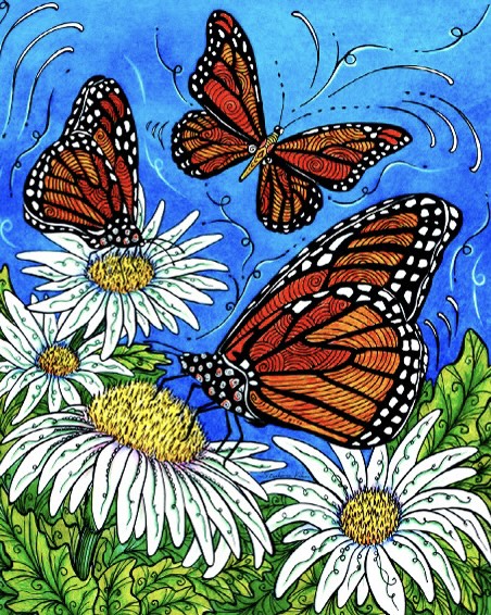 Monarchs Print