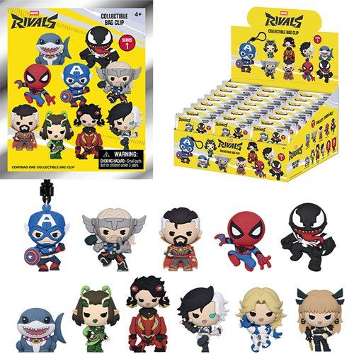Monogram Marvel Rivals - Series 1 Characters - 1pc 3D Figure Bag Clip Blind Bag