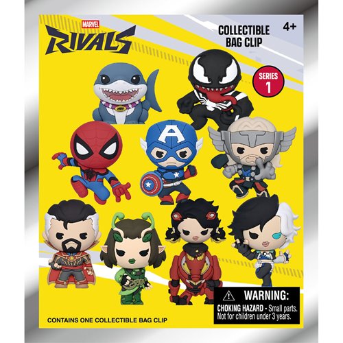 Monogram Marvel Rivals - Series 1 Characters - 1pc 3D Figure Bag Clip Blind Bag