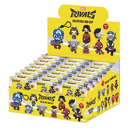Monogram Marvel Rivals - Series 1 Characters - 1pc 3D Figure Bag Clip Blind Bag