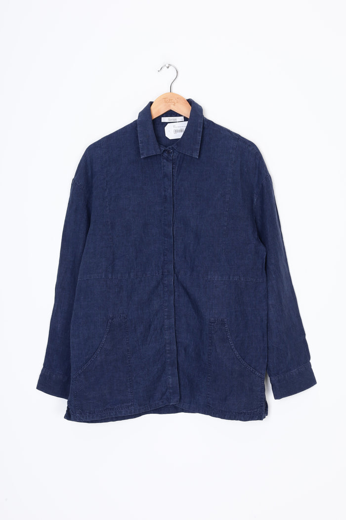 Morrison Womens Blue Shirt Size 2