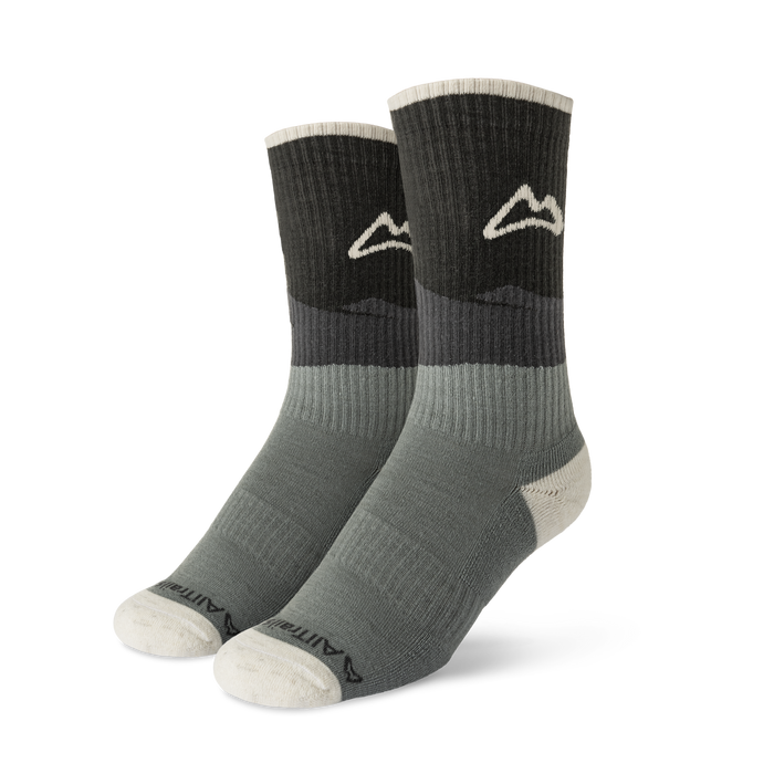 Mountain Crew Trail Sock - Stone Socks Custom Sock Lab