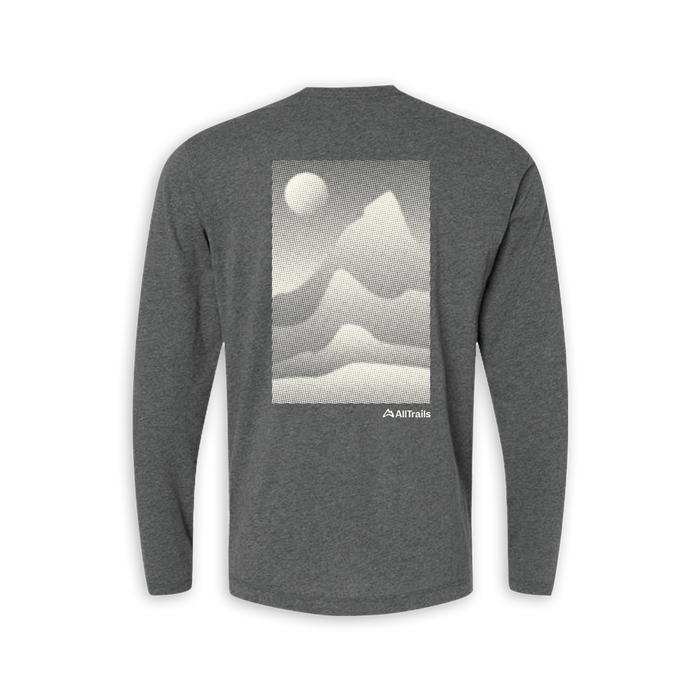 Mountain Fog Long Sleeve Tee - Heather Gray Long Sleeves Touchstone