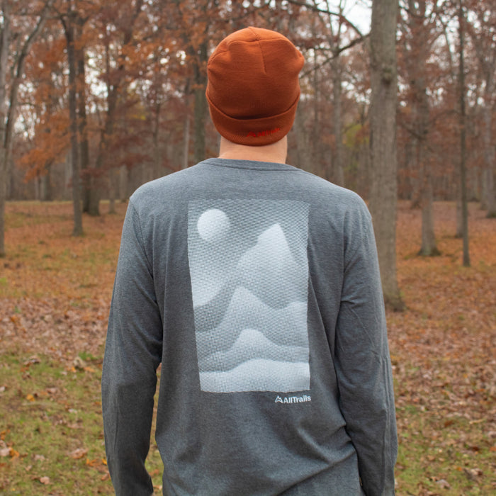 Mountain Fog Long Sleeve Tee - Heather Gray Long Sleeves Touchstone
