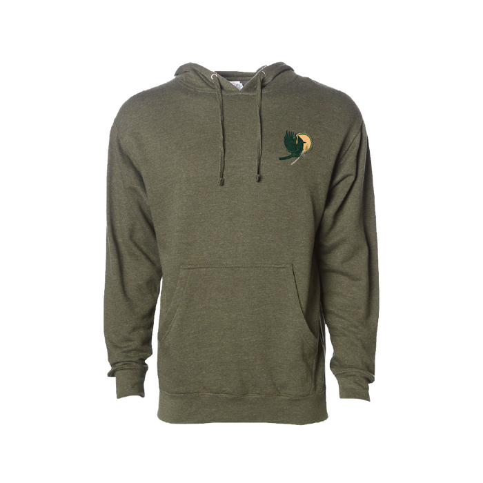 Mountain Jay Hoodie - Heather Moss Midlayer Touchstone