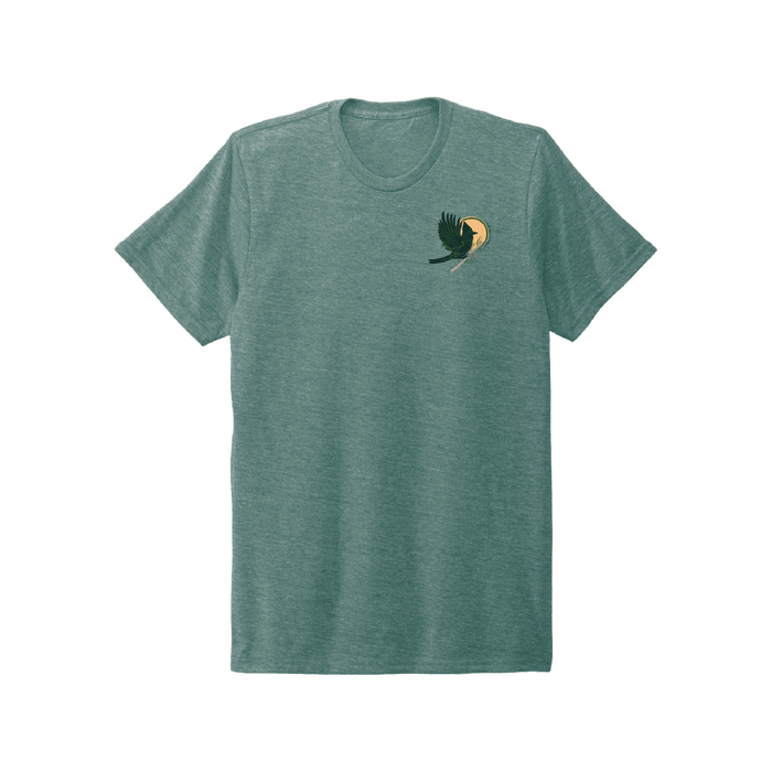 Mountain Jay Tee - Heather Pine Tees Touchstone