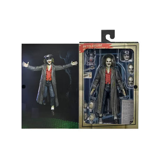 Neca Beetlejuice 1988 - Ultimate Beetlejuice The Bio-Exorcist' Tour Guide 7″  Scale Action Figure