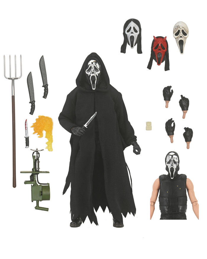 Neca Ghost Face - Ultimate Ghost Face Inferno 7" Scale Action Figure