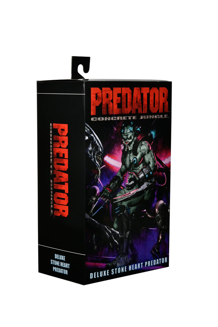 Neca Predator - Concrete Jungle Ultimate Deluxe Stone Heart 7″  Scale Action Figure