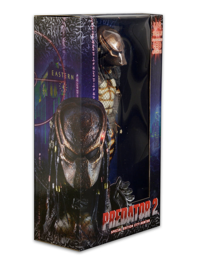 NECA! Predator 2 - City Hunter Predator With LED Light 1/4 Scale Action Figure