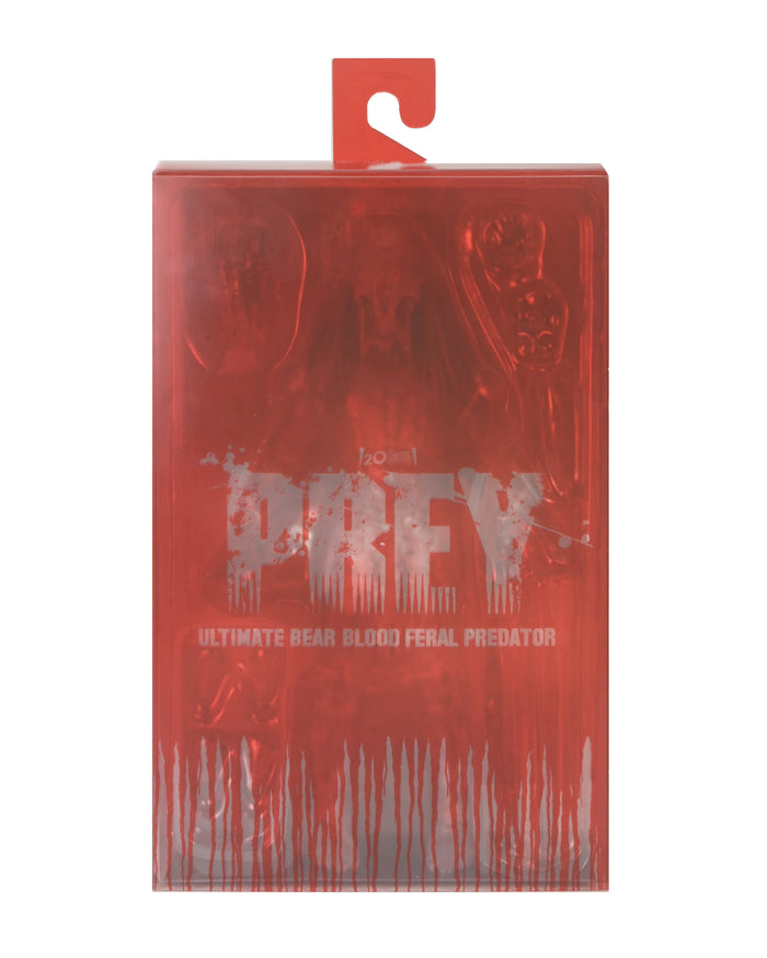 Neca Predator Prey - Ultimate Feral Bear Blood 7″  Scale Action Figure