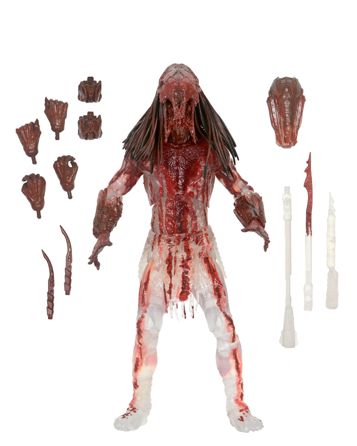 Neca Predator Prey - Ultimate Feral Bear Blood 7″  Scale Action Figure