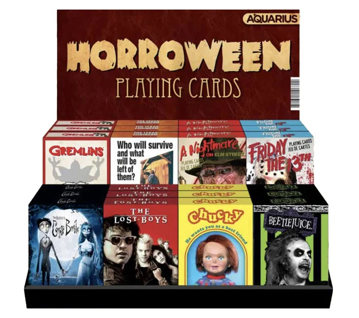 NMR Horror - Characters Playing Cards