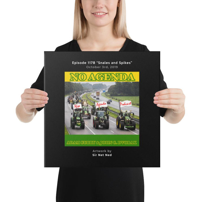 NO AGENDA 1178 - customizable canvas cover art