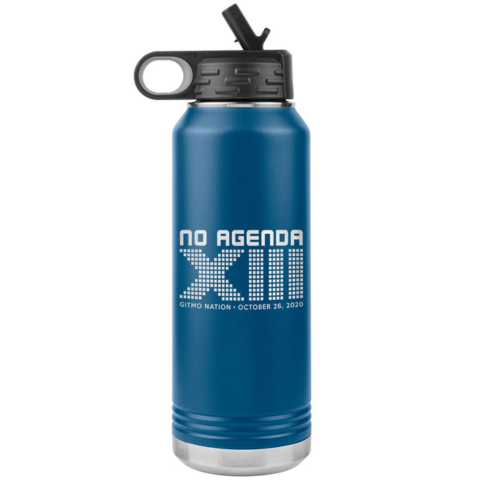 NO AGENDA 13 YEARS - 32 oz straw tumbler