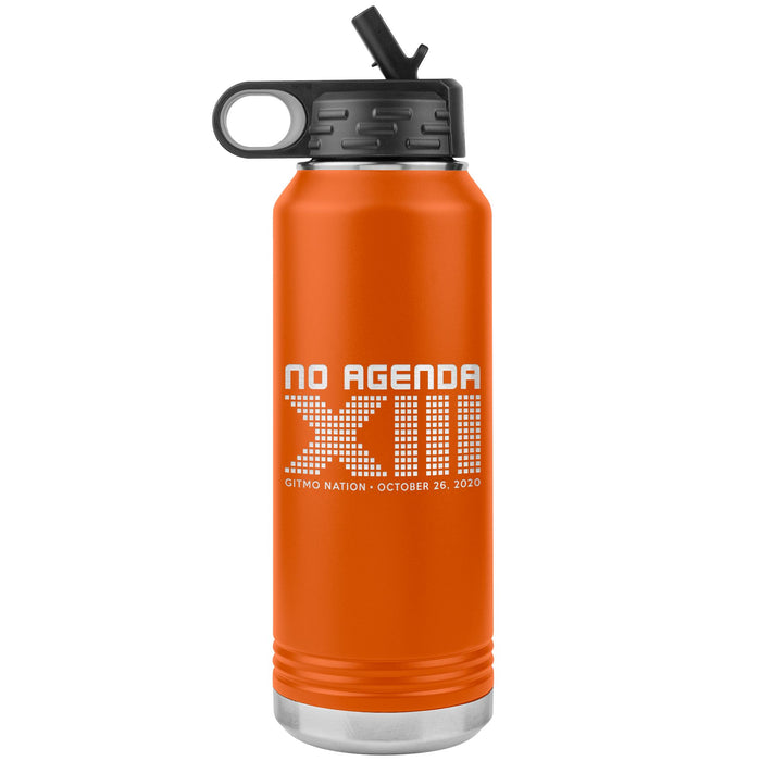 NO AGENDA 13 YEARS - 32 oz straw tumbler
