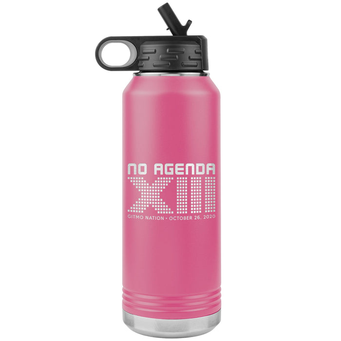 NO AGENDA 13 YEARS - 32 oz straw tumbler