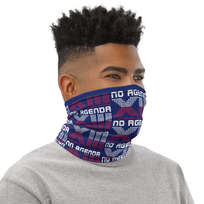NO AGENDA 13 YEARS - neck gaiter