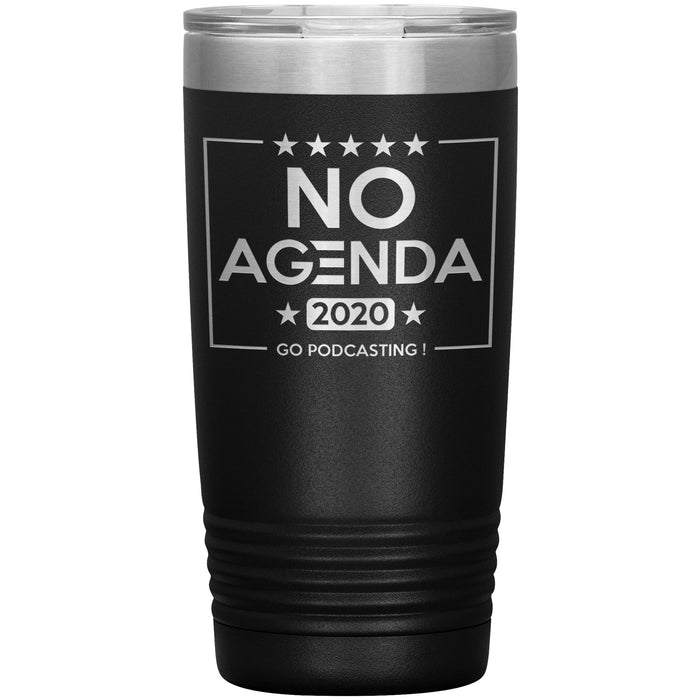 NO AGENDA 2020 - 20 oz tumbler