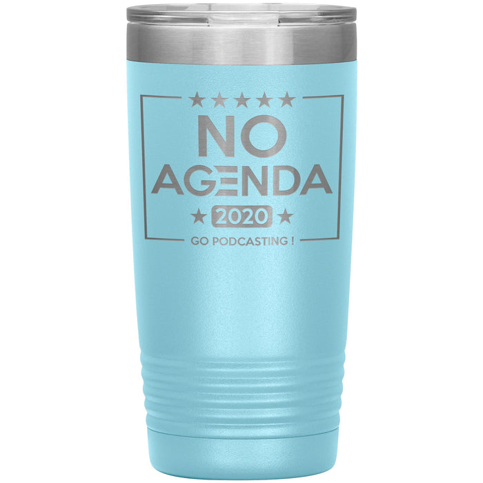 NO AGENDA 2020 - 20 oz tumbler