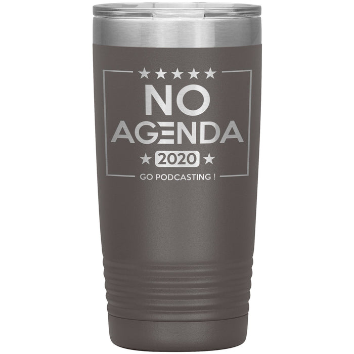 NO AGENDA 2020 - 20 oz tumbler