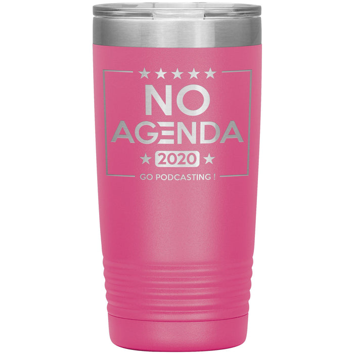 NO AGENDA 2020 - 20 oz tumbler