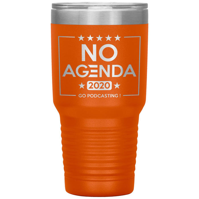 NO AGENDA 2020 - 30 oz tumbler