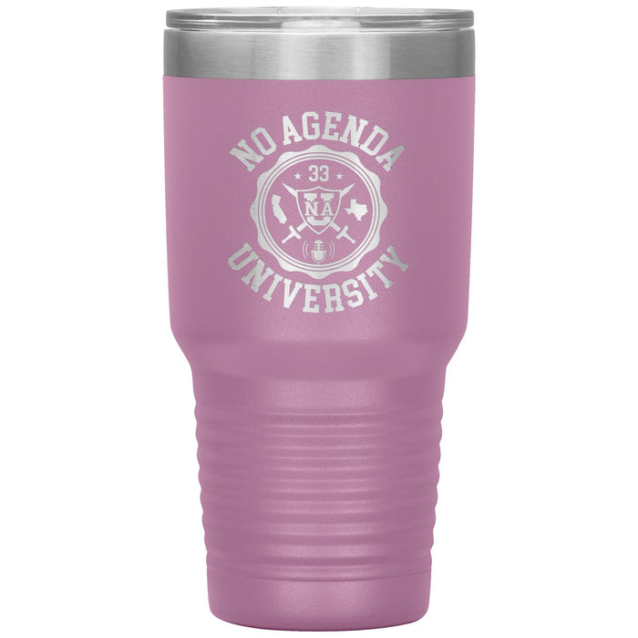 NO AGENDA UNIVERSITY - 30 oz tumbler