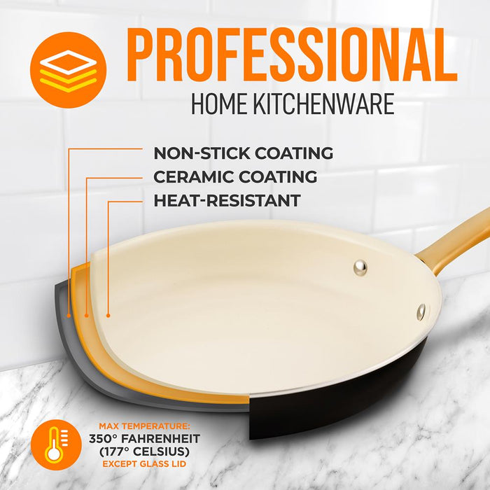 Non-Stick Fry Pan With Lid