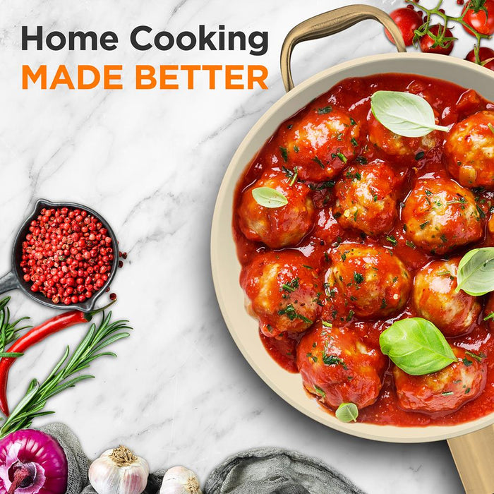 Non-Stick Fry Pan With Lid