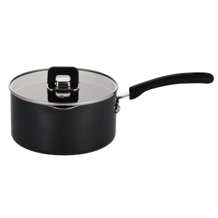 Non-Stick Saucepan Pot 1.5 Qt Easy Storage Foldable Knob