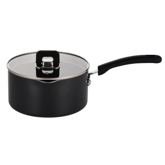 Non-Stick Saucepan Pot 1.5 Qt Easy Storage Foldable Knob