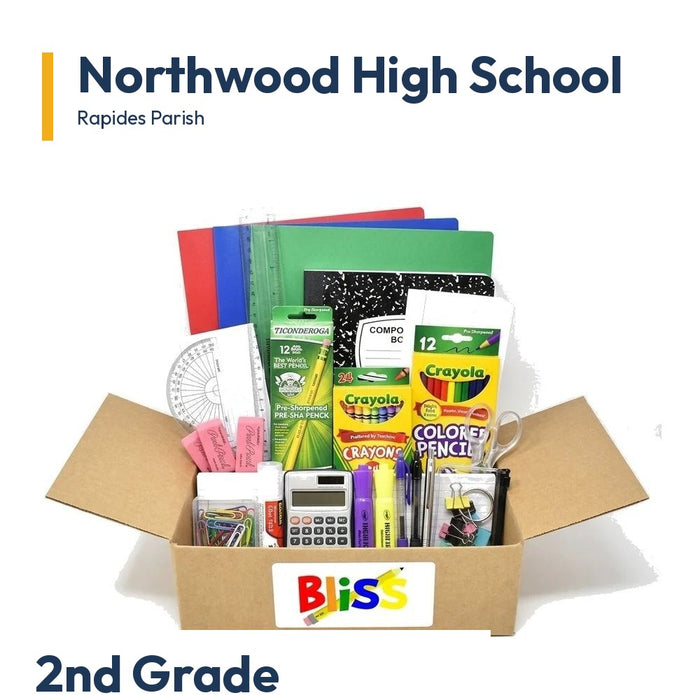 Northwood High School 2nd Grade School Supply Kit