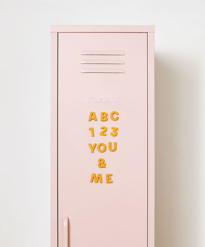 Number Magnets in Mustard by Wordbits