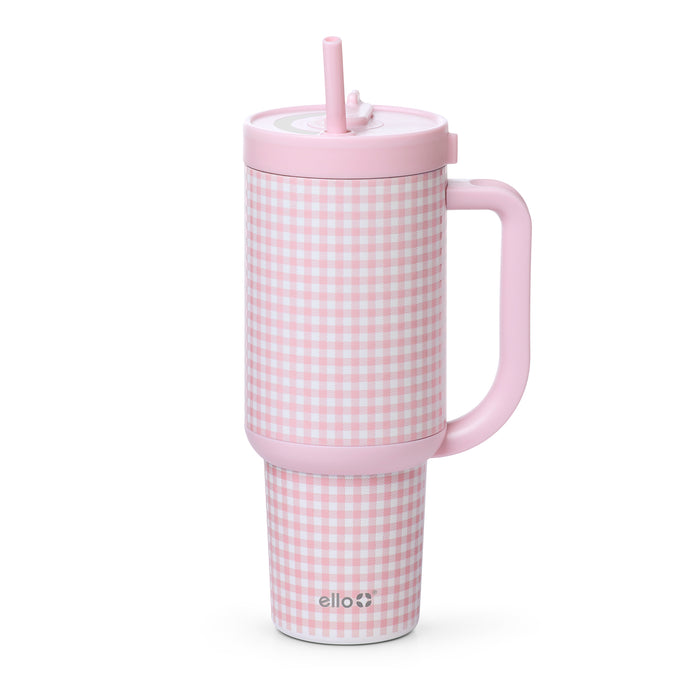 Pink Gingham / 40oz