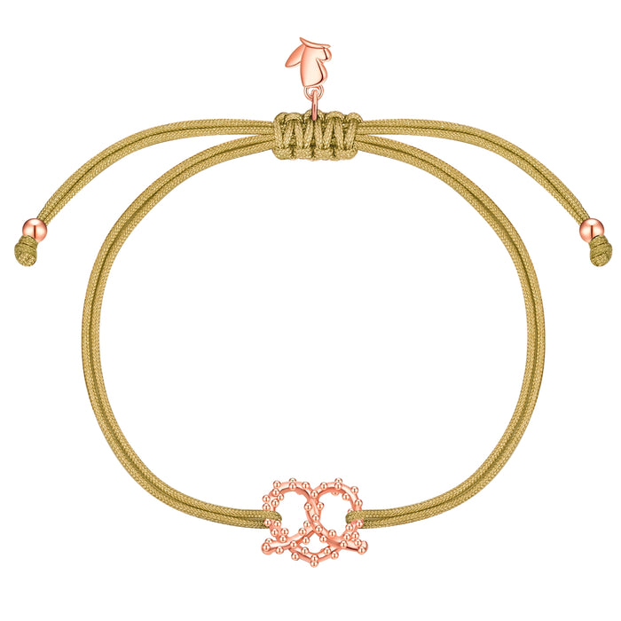 Oktoberfest-Textilarmband oliv