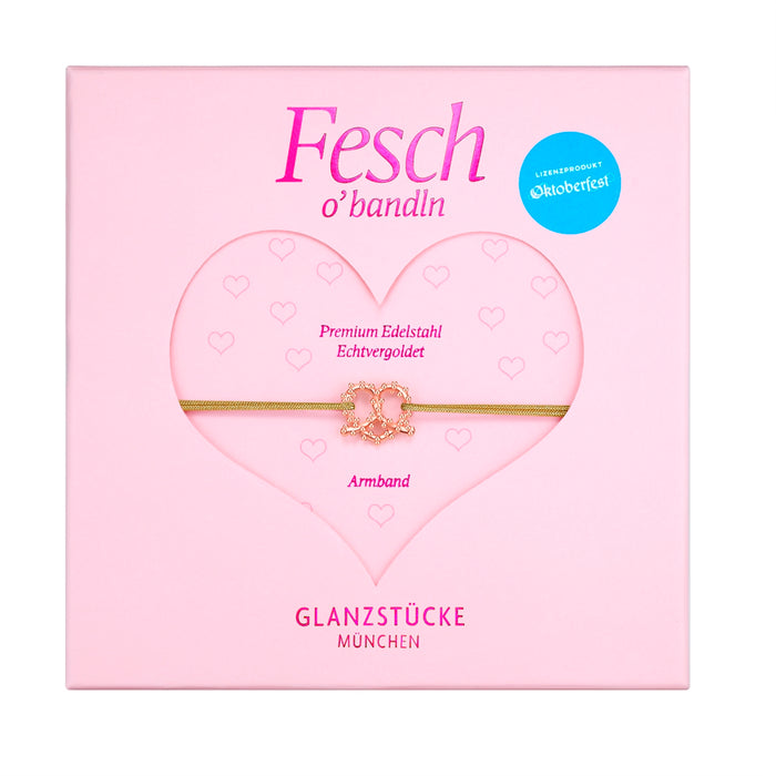Oktoberfest-Textilarmband oliv