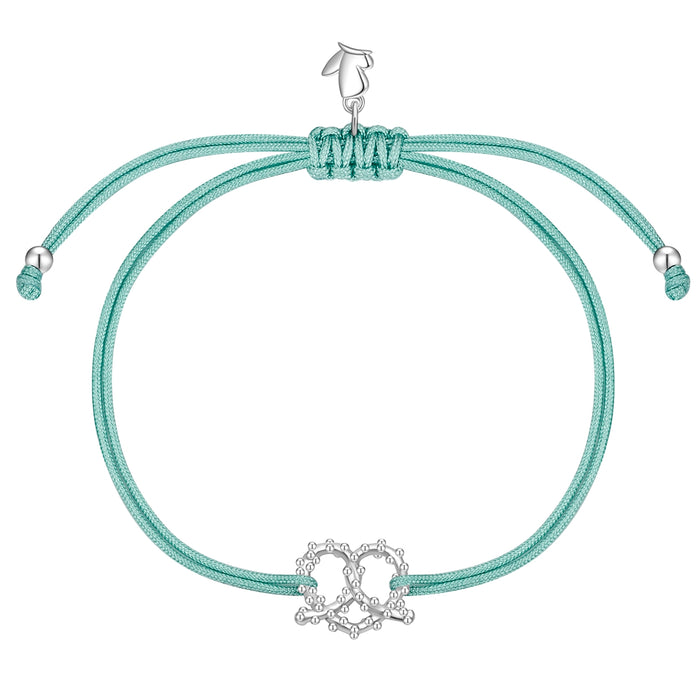 Oktoberfest-Textilarmband salbei