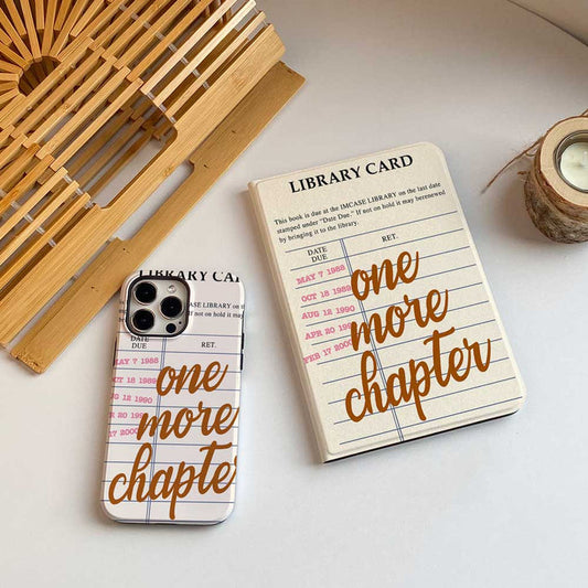 One more chapter  iPad Case
