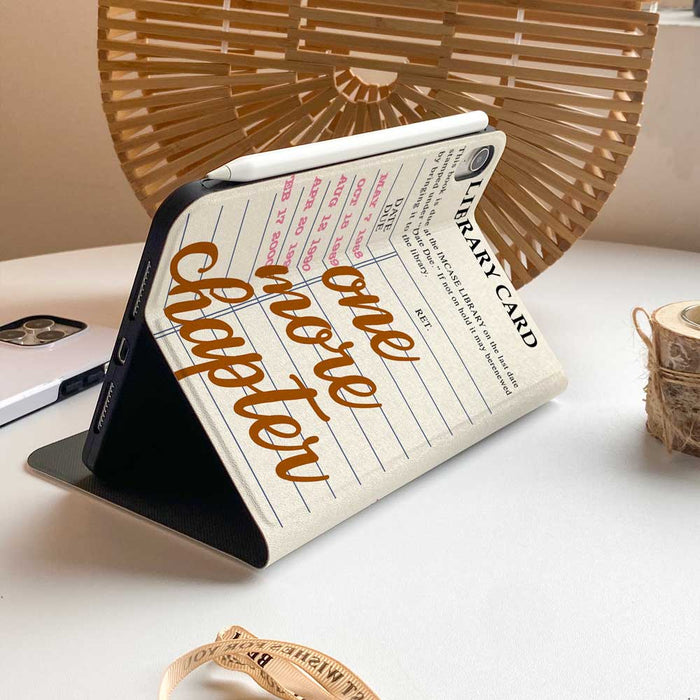 One more chapter  iPad Case
