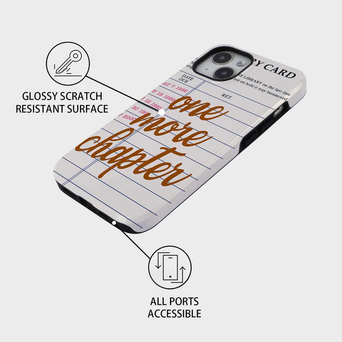One more chapter | iPhone Case