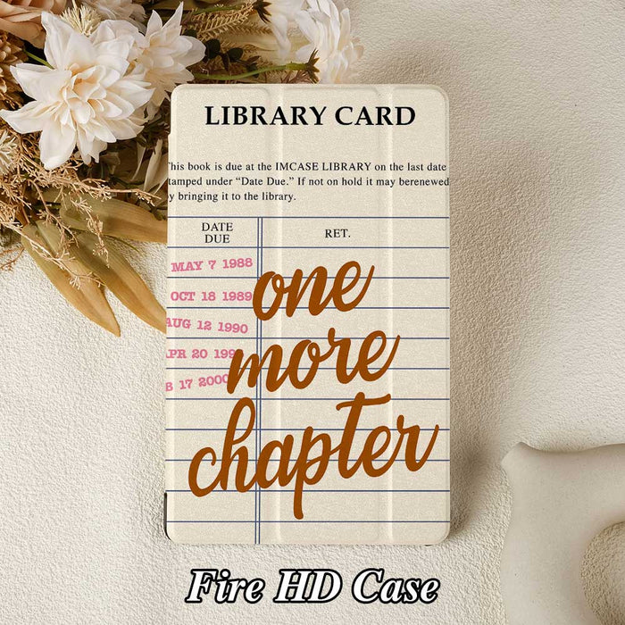 One more chapter | Kindle Case
