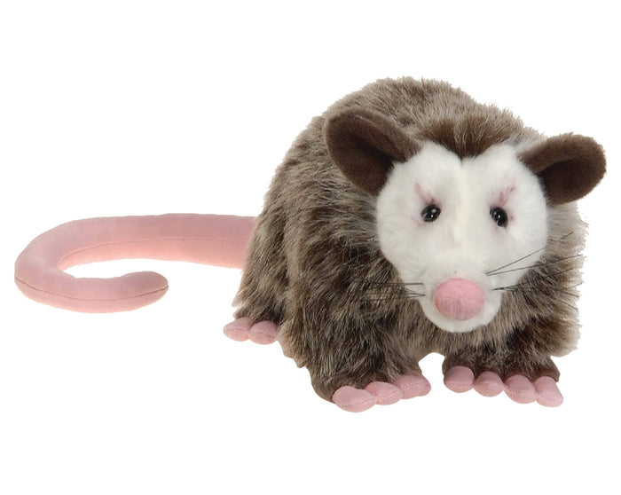 Opossum - 10" Opossum With Picture HT Plush