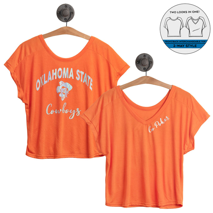 OSU REVERSE WEAR KNIT TOP - OSUSRWT