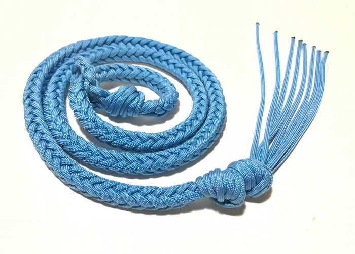 Over and Under whip light blue - Tiffanys Braided Tack LLC