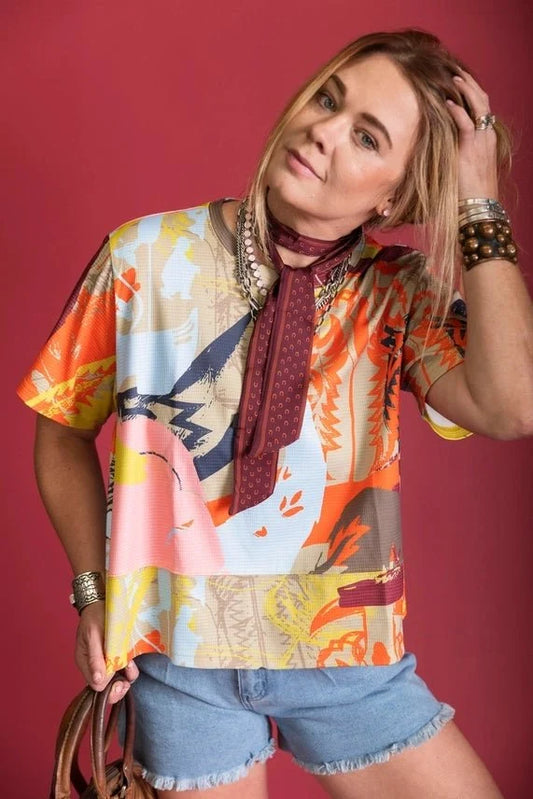 Painted Cowgirl TopS/M